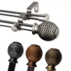 Rod Desyne Ozana Double Curtain Rod In Brown