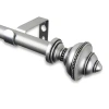 Rod Desyne Palace Â " Adjustable Curtain Rod In Silver