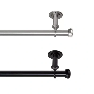 Rod Desyne Rosen Ceiling Curtain Rod In Black