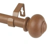 Rod Desyne Rotunda 1 In Adjustable Curtain Rod In Sand