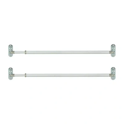 Rod Desyne Round Sash Rod 2pc In White