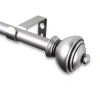 Rod Desyne Savannah Â " Adjustable Curtain Rod In Silver