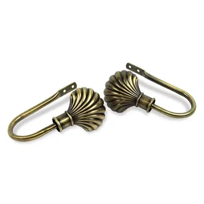 Rod Desyne Scallop 2-pc. Curtain Holdback In Yellow