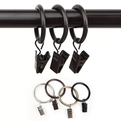 Rod Desyne Set Of 10 1" Clip Rings In Sand