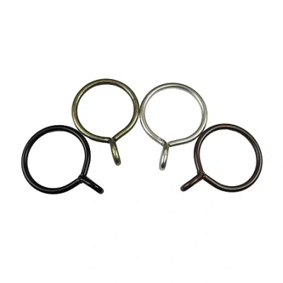 Rod Desyne Set Of 10 1â¾" Curtain Eyelet Rings In Sand