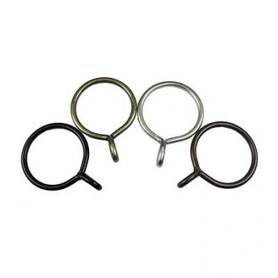 Rod Desyne Set Of 10 2â¼" Curtain Eyelet Rings In Sand