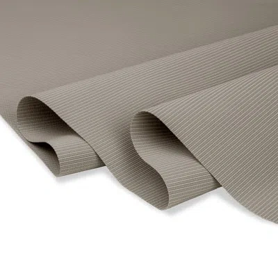Rod Desyne Slate Mesh 8-panel Double Rail Panel Track Extendable 130"-175" W, Panel Width 23.5" In Black