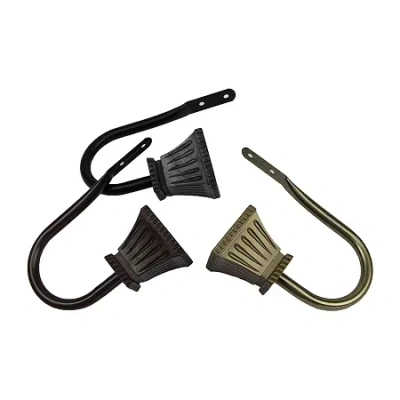 Rod Desyne Trumpet Holdbacks In Black