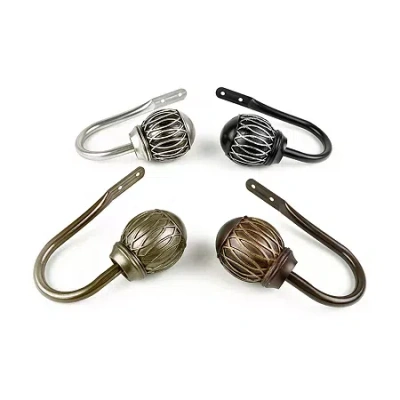 Rod Desyne Tyoma 2-pc. Curtain Holdback In Black