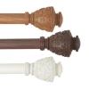 Rod Desyne Veda 1 In Adjustable Curtain Rod In Brown