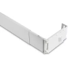 Rod Desyne Wide Pocket Adjustable Curtain Rod In White