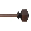 Rod Desyne Willis 1 In Adjustable Curtain Rod In Brown