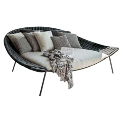Pre-owned Roda Arena Outdoor Daybed Designed By Gordon Guillaumier In Gray