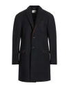 Roda Man Coat Midnight Blue Size 46 Viscose, Acrylic, Polyester, Virgin Wool, Elastane