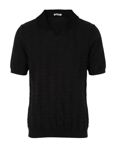 Roda Man Polo Shirt Black Size S Cotton