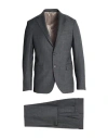 Roda Man Suit Black Size 38 Wool In Black