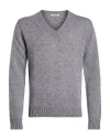 Roda Man Sweater Grey Size Xxl Wool In Multi