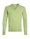 Roda Man Sweater Light Green Size L Wool