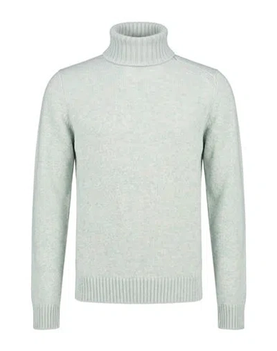 Roda Man Turtleneck Light Blue Size Xxl Virgin Wool In Gray