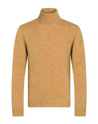 Roda Man Turtleneck Mustard Size 3xl Virgin Wool In Yellow