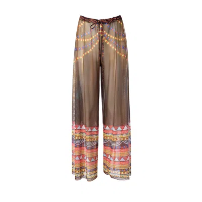 Roda Smartswimwear Women's Beach Pants Africa In Brown