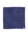 Roda Woman Scarf Navy Size - Viscose, Silk In Navy Blue