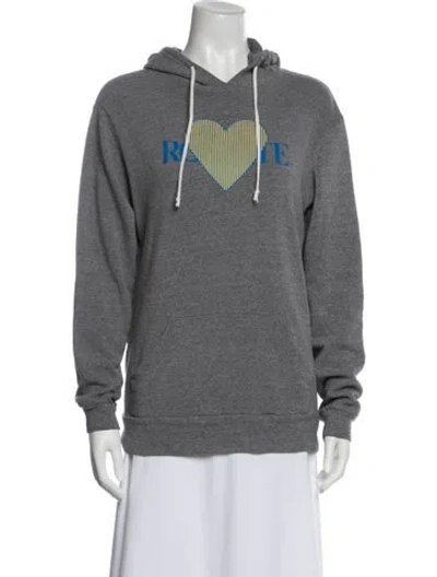 Pre-owned Rodarte Graphic Print Embroidered Accent Pajamas In Gray