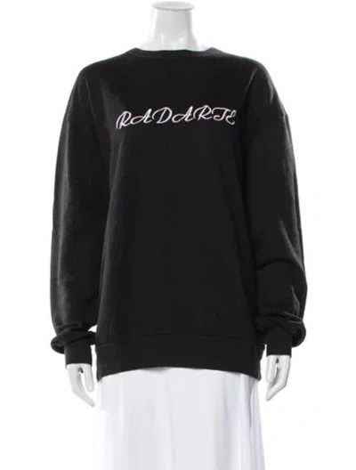 Pre-owned Rodarte Graphic Print Top In Black