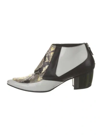 Pre-owned Rodarte Leather Boots In White