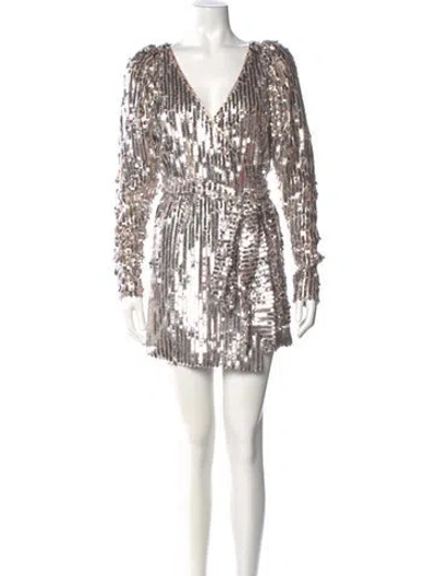 Pre-owned Rodarte Printed Mini Dress W/ Tags In Multi