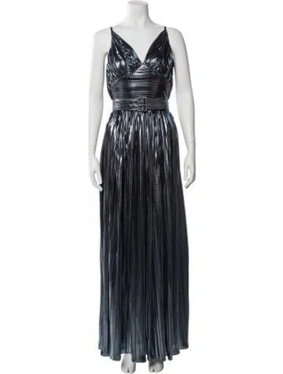 Pre-owned Rodarte V-neck Long Dress
