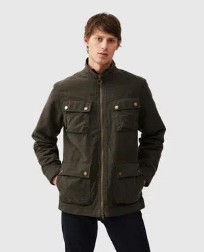 Rodd & Gunn Aberdeen Jacket In Deep Olive