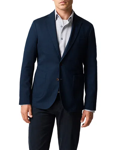 Rodd & Gunn Airtex Sports Fit Jacket In Blue