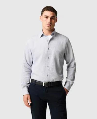 Rodd & Gunn Airtex Sports Fit Shirt In White