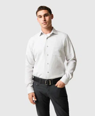 Rodd & Gunn Airtex Sports Fit Shirt In White