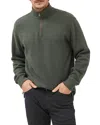 Rodd & Gunn Men's Alton Ave Quarter-zip Sweater In Forest