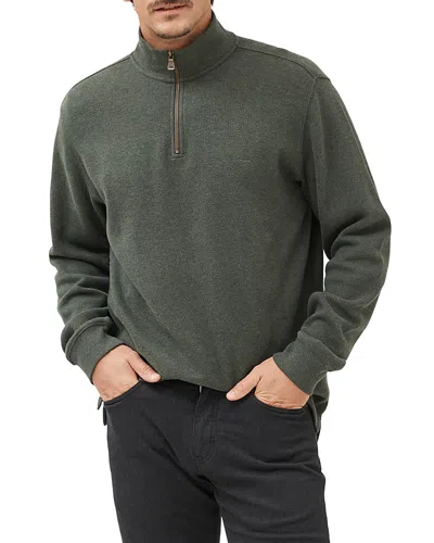 Rodd & Gunn Men's Alton Ave Quarter-zip Sweater In Forest