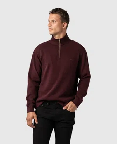 Rodd & Gunn Alton Ave Sweat In Claret