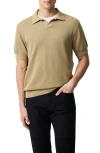 Rodd & Gunn Avalon Johnny Collar Polo In Brown