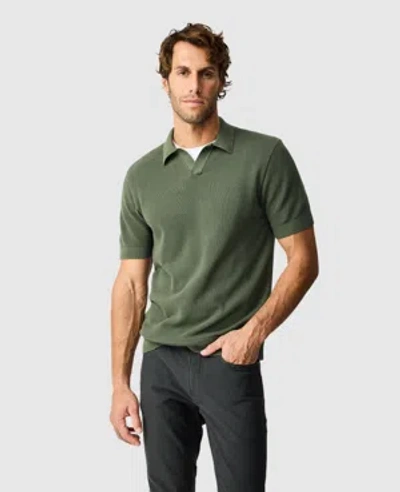 Rodd & Gunn Avalon Knit Polo Shirt In Green