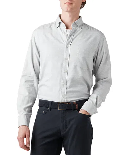 Rodd & Gunn Rodd And Gunn Barrhill Long Sleeve Slim Fit Shirt In Ash