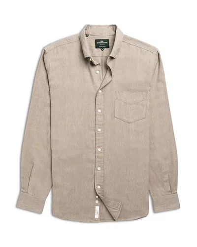 Rodd & Gunn Rodd And Gunn Barrhill Long Sleeve Slim Fit Shirt In Gray