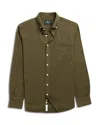Rodd & Gunn Rodd And Gunn Barrhill Long Sleeve Slim Fit Shirt In Green