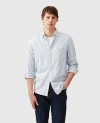 Rodd & Gunn Rodd And Gunn Barrhill Long Sleeve Slim Fit Shirt In Dusk