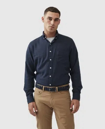 Rodd & Gunn Barrhill Sports Fit Long Sleeve Shirt In Blue