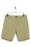 Rodd & Gunn Baylys Beach Stretch Cotton Shorts In Fern