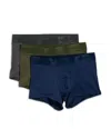 Rodd & Gunn Big Gunn's Boxer Trunks, Pack Of 3 In Multi
