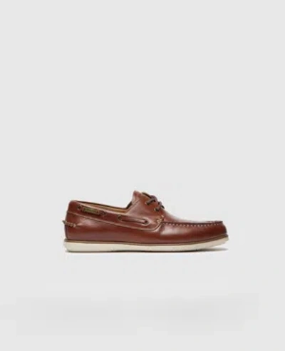 Rodd & Gunn Boardwalk Boat Shoe In Brown