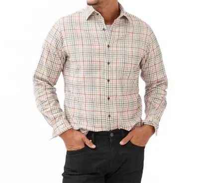 Rodd & Gunn Brookdale Sports Fit Shirt In Wild Rose In Multi