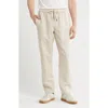 Rodd & Gunn Bryan Bay Linen Blend Pants In Brown